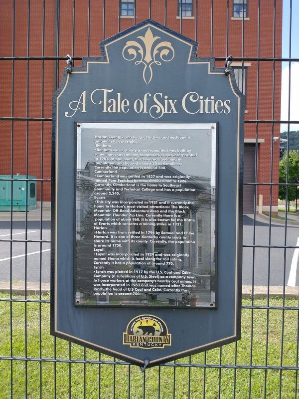 A Tale of Six Cities Marker. Click for full size. A Tale of Six Cities Marker image. Click for full size.