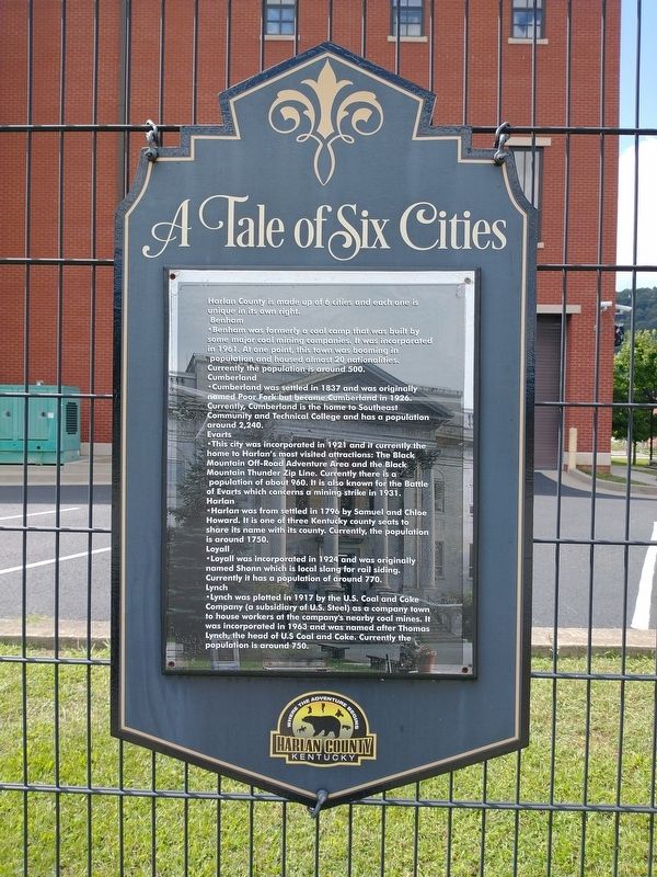 A Tale of Six Cities Marker image. Click for full size.