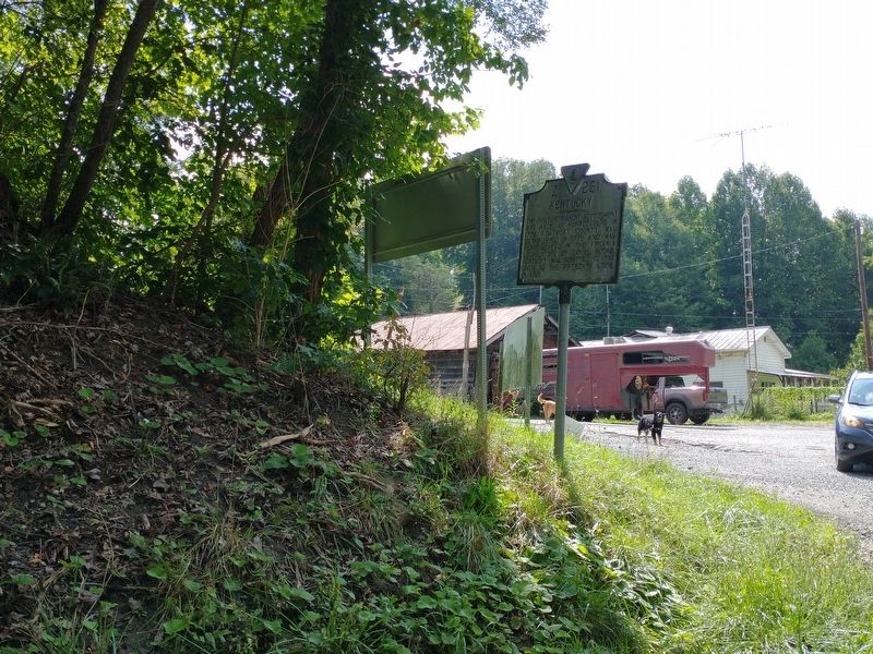 Lee County Virginia / Kentucky Marker image. Click for full size.