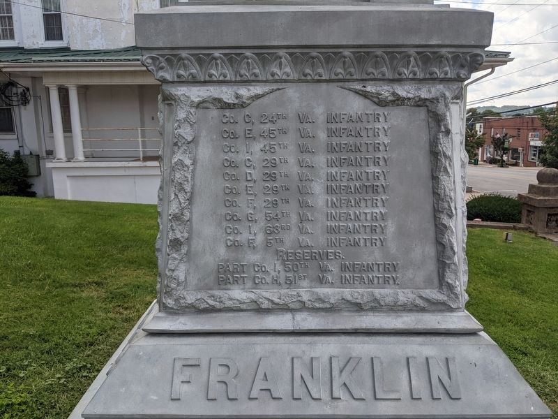 Hillsville Civil War Memorial image. Click for full size.