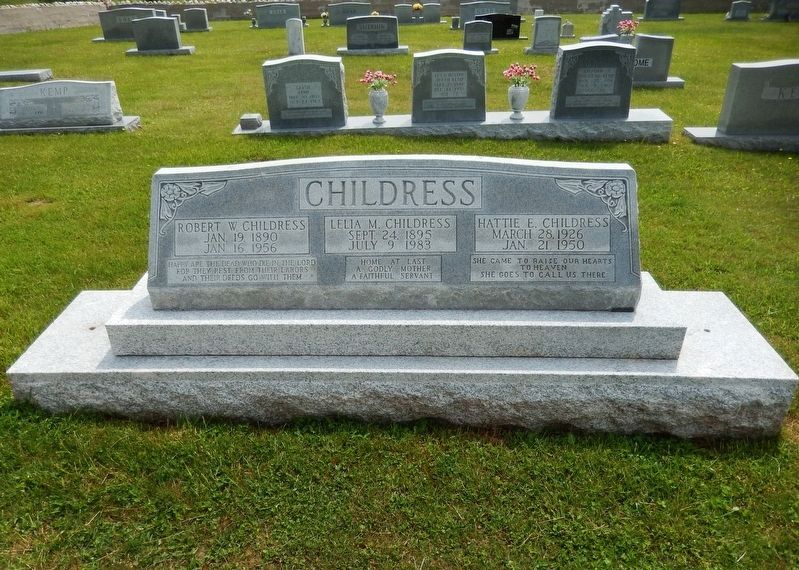 Childress Family Monument image. Click for full size.