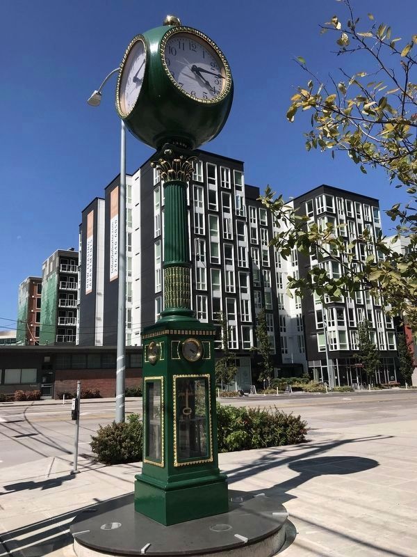 Another view of the Mayer street clock image. Click for full size.