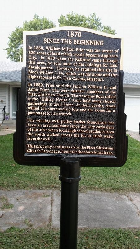 1870 Marker image. Click for full size.