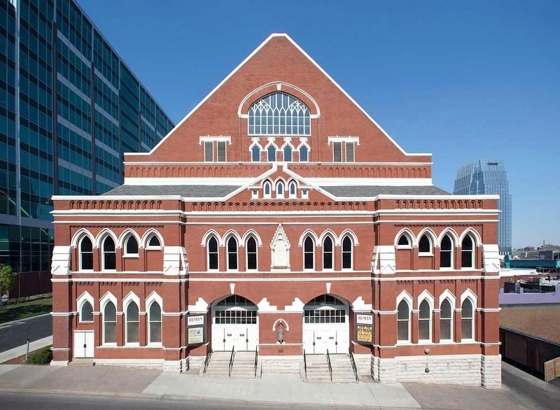 Ryman Auditorium. Click for full size. Ryman Auditorium image. Click for full size.