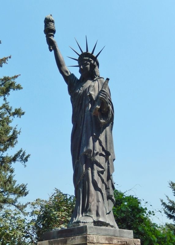 Replica of the Statue of Liberty image, Touch for more information
