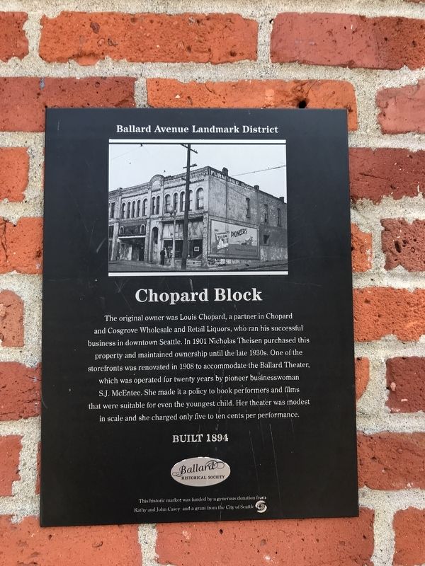Chopard Block Marker image. Click for full size.