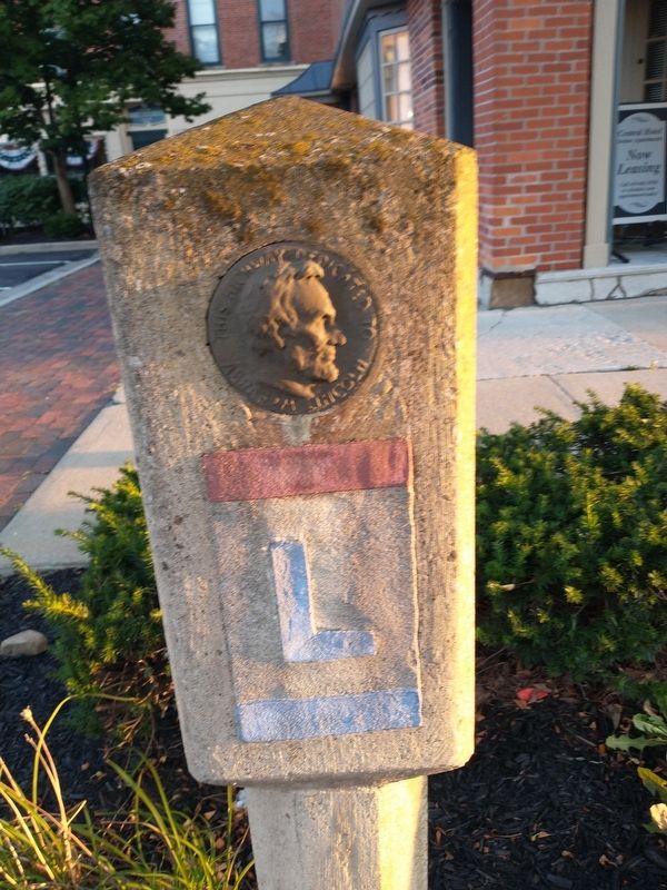 Lincoln Highway Marker Marker. Click for full size. Lincoln Highway Marker Marker image. Click for full size.