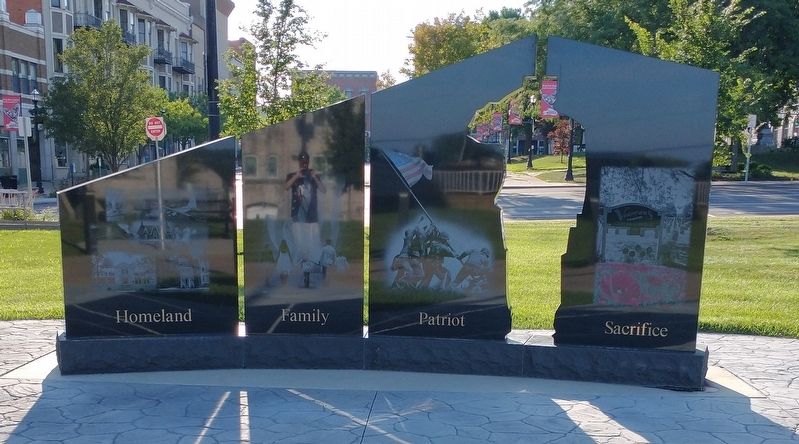 Gold Star Families Monument. Click for full size. Gold Star Families Monument image. Click for full size.