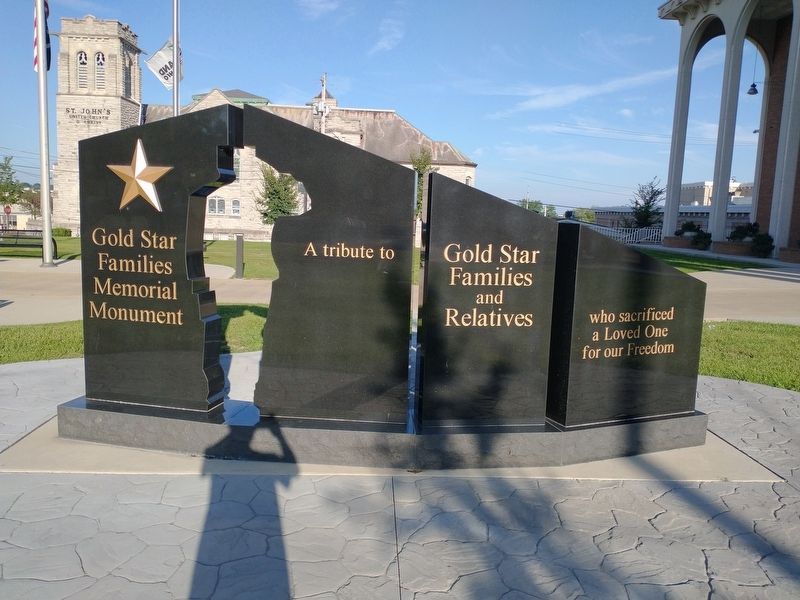 Gold Star Families Monument. Click for full size. Gold Star Families Monument image. Click for full size.