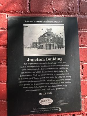 Junction Building Marker image. Click for full size.