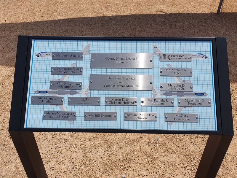 B-47E Stratojet Donors Marker. Click for full size. B-47E Stratojet Donors Marker image. Click for full size.