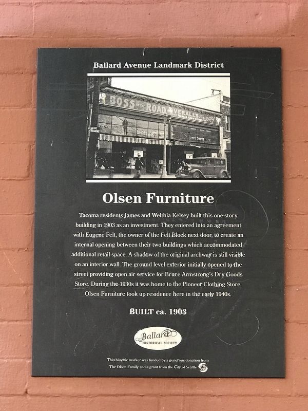 Olsen Furniture Marker image. Click for full size.