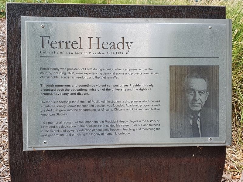 Ferrel Heady Marker. Click for full size. Ferrel Heady Marker image. Click for full size.
