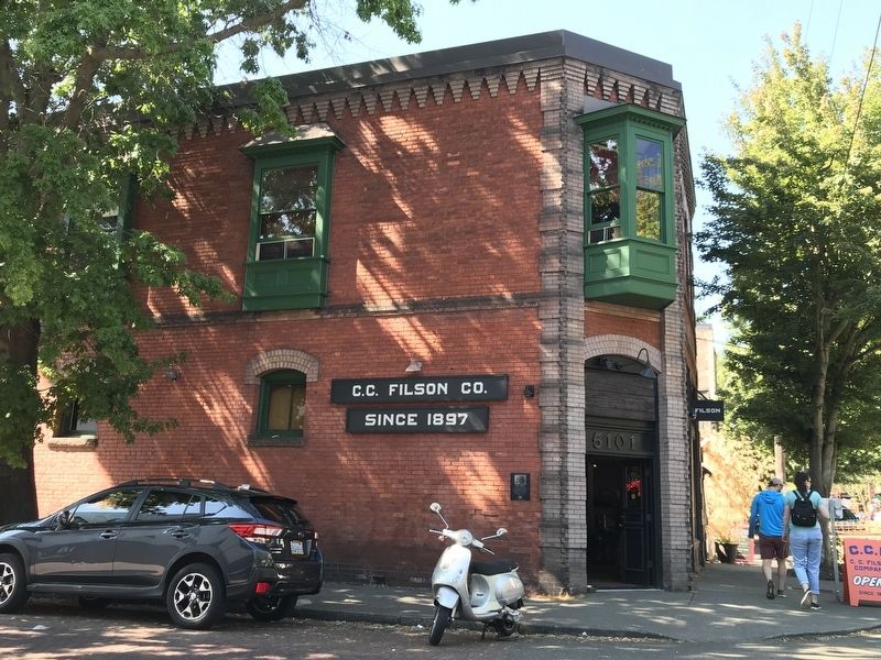 Hansen Building Marker. Click for full size. Hansen Building Marker image. Click for full size.