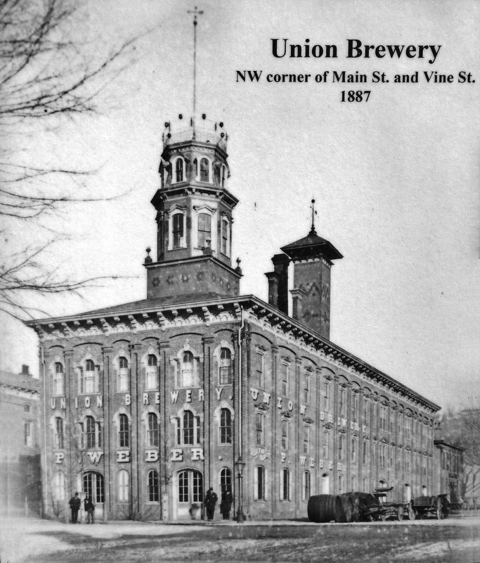 Marker detail: Union Brewery � 1887 image. Click for full size.
