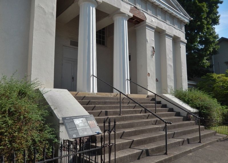 John T. Windle Memorial Auditorium Marker. Click for full size. John T. Windle Memorial Auditorium Marker image. Click for full size.
