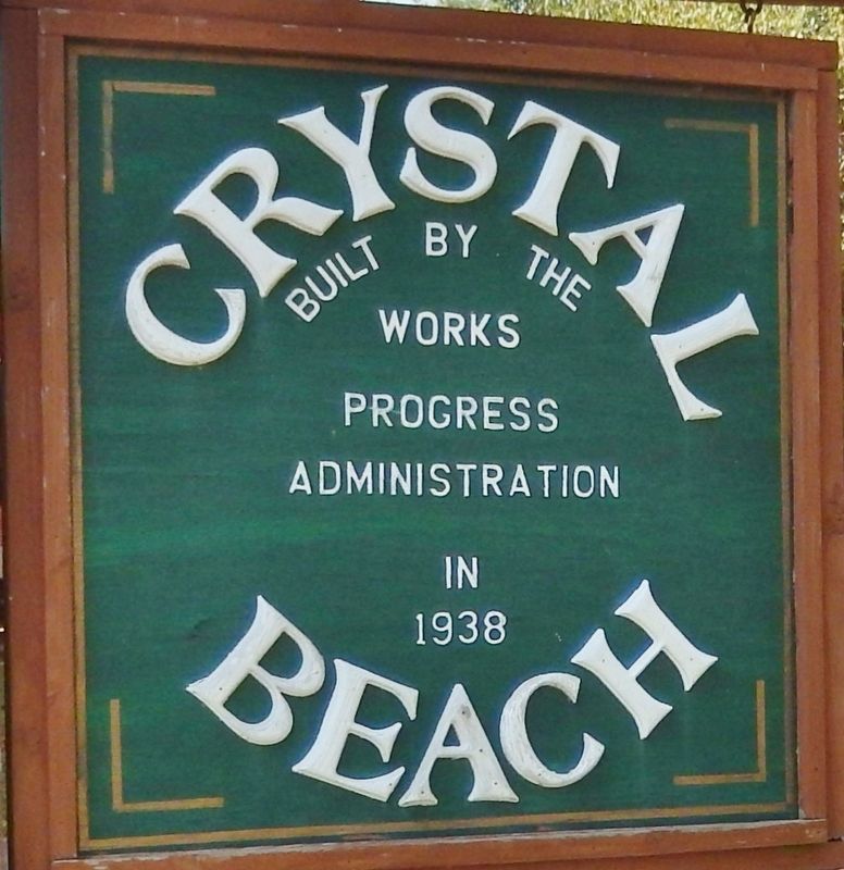 Crystal Beach Marker image. Click for full size.