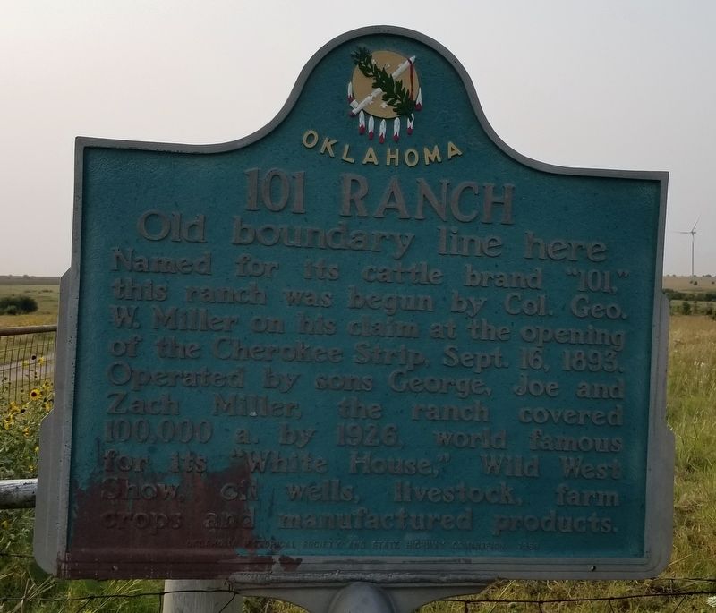101 Ranch Marker image. Click for full size.