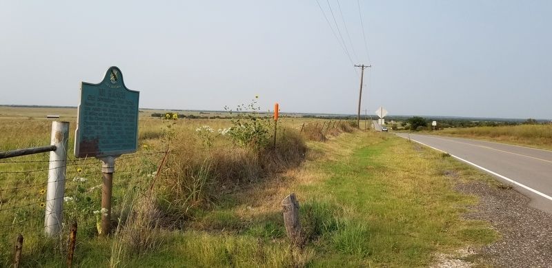 The view of the 101 Ranch Marker from the street image. Click for full size.