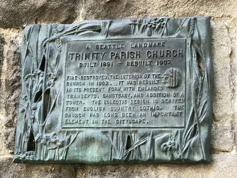 Trinity Parish Church Marker image. Click for full size.