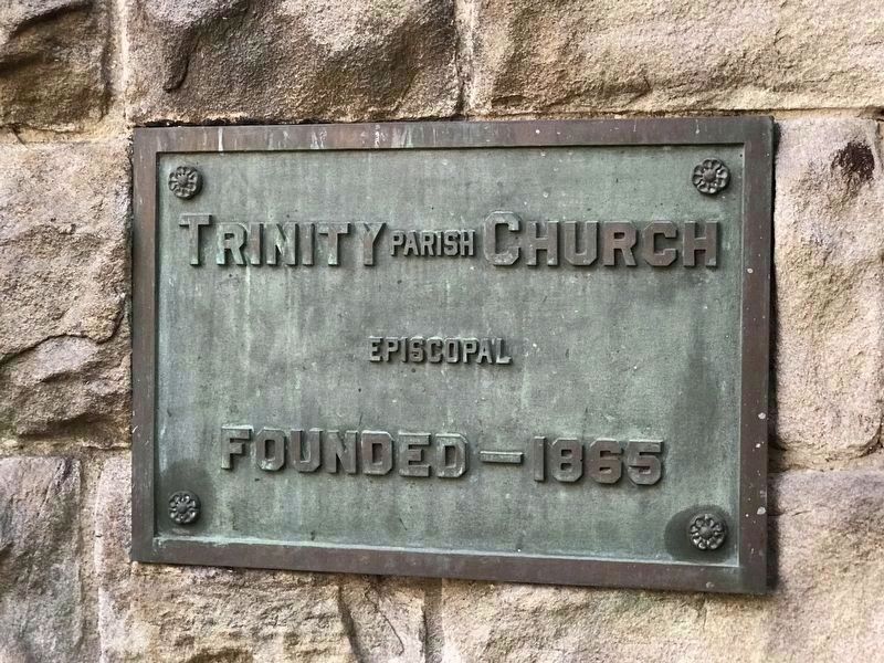 Trinity Parish Church � Supplemental Marker image. Click for full size.