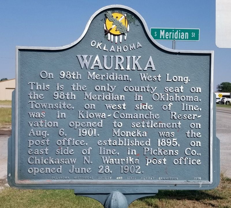 Waurika Marker image. Click for full size.