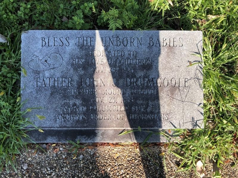Father John C. Drumgoole Marker. Click for full size. Father John C. Drumgoole Marker image. Click for full size.