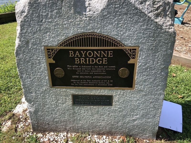 Bayonne Bridge Marker image. Click for full size.