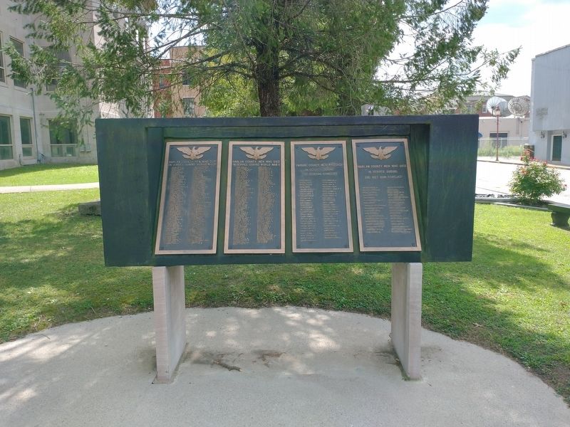 Harlan County War Memorial image. Click for full size.