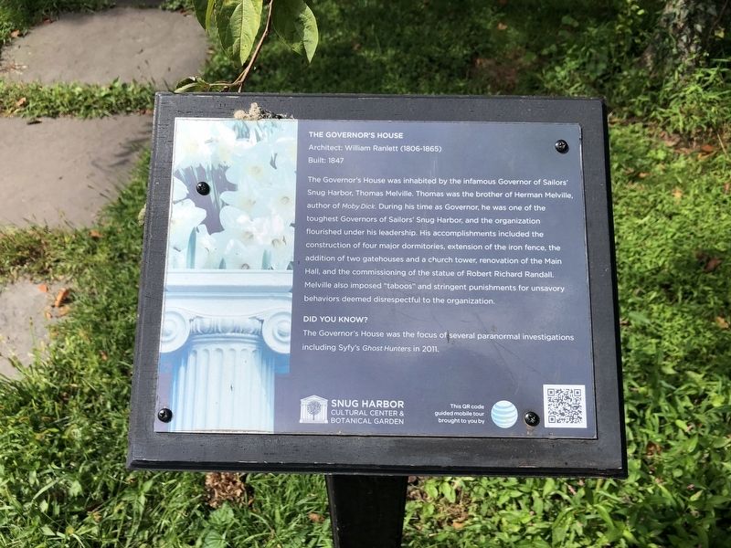 The Governor's House Marker image. Click for full size.