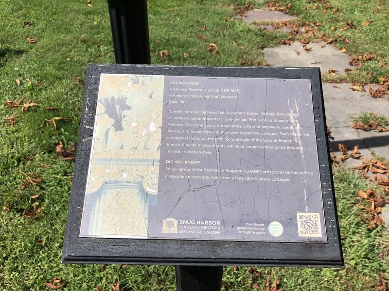 Cottage Row Marker. Click for full size. Cottage Row Marker image. Click for full size.