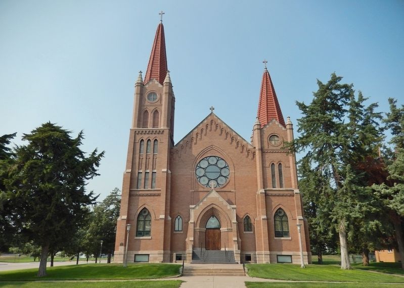 St. Michael's Catholic Church (<i>south/front elevation</i>) image. Click for full size.