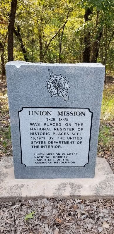 Union Mission - National Register of Historical Places image. Click for full size.