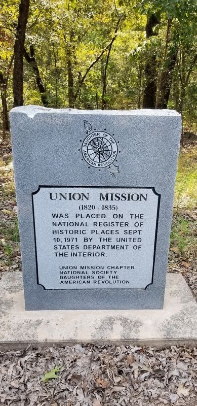 Union Mission - National Register of Historic Places image. Click for full size.