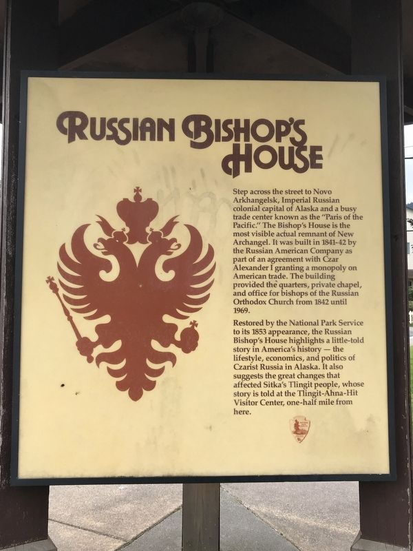 Russian Bishop's House Marker image. Click for full size.