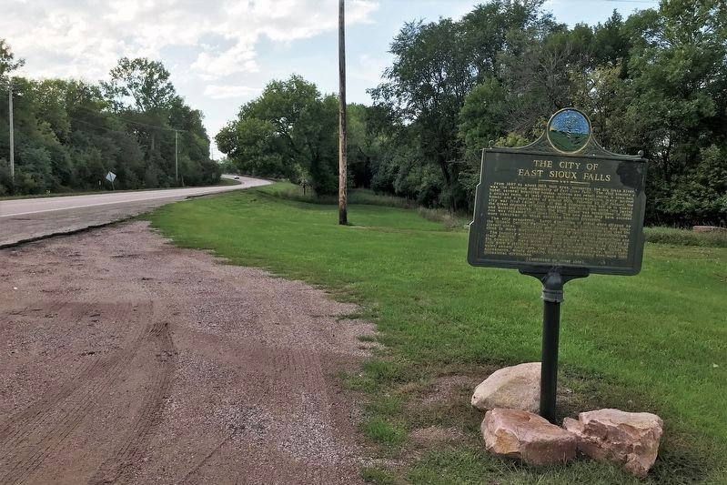 The City of East Sioux Falls Marker image. Click for full size.
