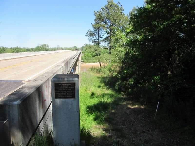 The Spring Bank Ferry Marker & Bridge. Click for full size. The Spring Bank Ferry Marker & Bridge image. Click for full size.