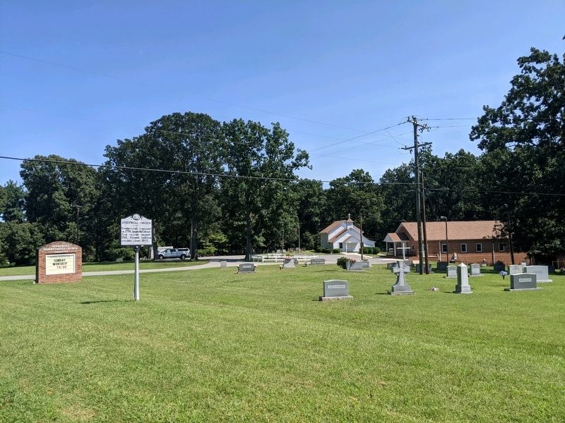Speedwell Church Marker. Click for full size. Speedwell Church Marker image. Click for full size.