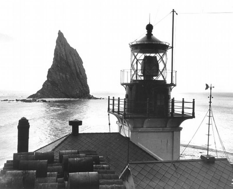 Cape Saint Elias Lighthouse. Click for full size. Cape Saint Elias Lighthouse image. Click for full size.