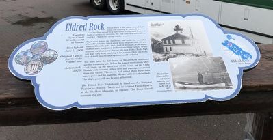 Eldred Rock Marker image. Click for full size.