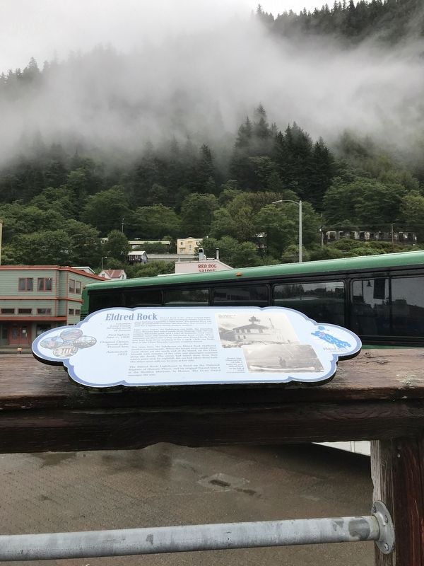 Eldred Rock Marker. Click for full size. Eldred Rock Marker image. Click for full size.