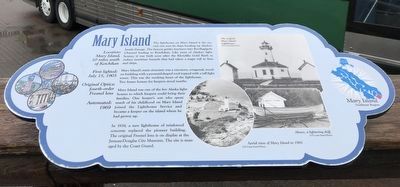 Mary Island Marker image. Click for full size.