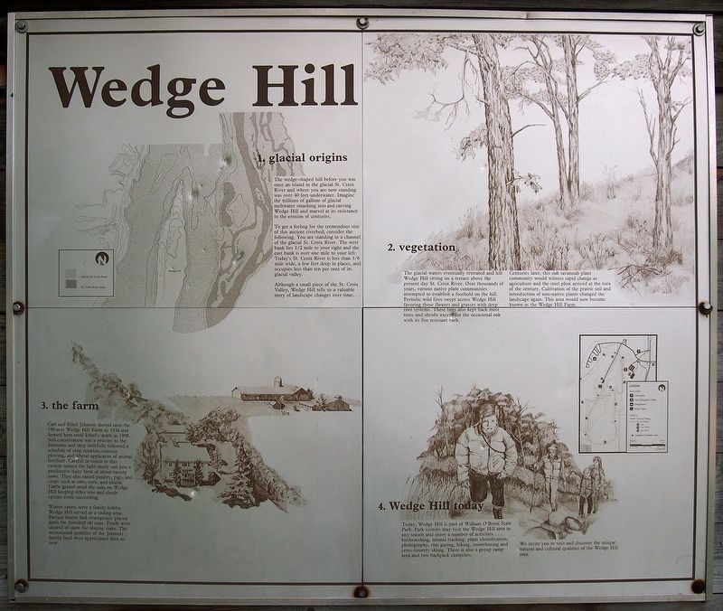 Wedge Hill marker image. Click for full size.