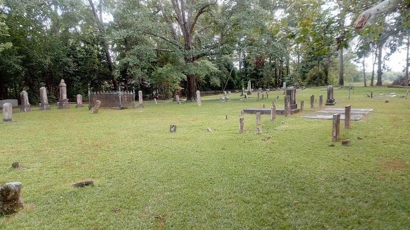 Sardis Baptist Church, Cemetery image. Click for full size.