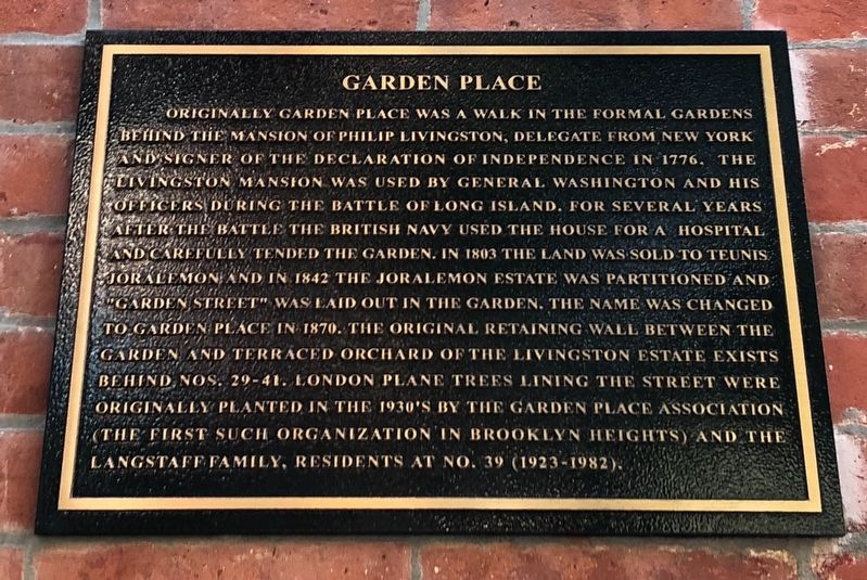 Garden Place Marker image. Click for full size.