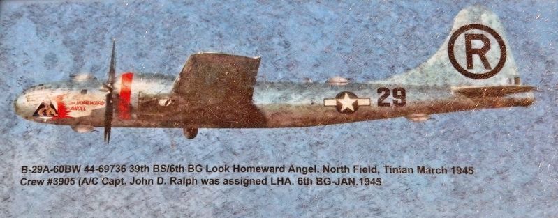 Marker detail: B-29 Superfortress image. Click for full size.