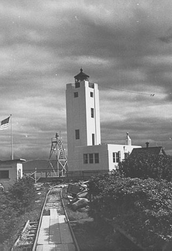 Mary Island Lighthouse (current) image. Click for full size.