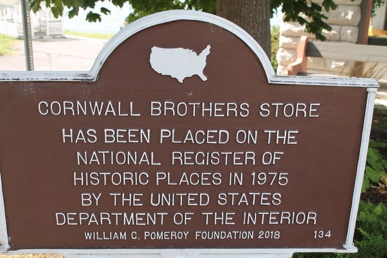Cornwall Brothers Store Marker image. Click for full size.
