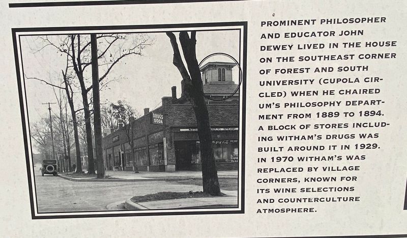 South University and Forest Avenues Marker image. Click for full size.