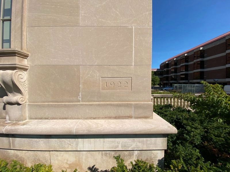 William L. Clements Library Cornerstone image. Click for full size.